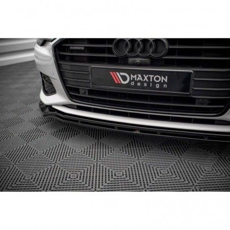 Maxton Front Splitter V.3 Audi A6 C8 Gloss Black, Nouveaux produits maxton-design