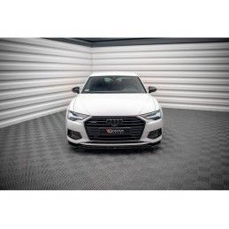 Maxton Front Splitter V.3 Audi A6 C8 Gloss Black, Nouveaux produits maxton-design