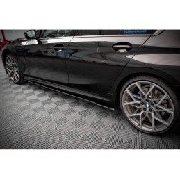 Maxton Street Pro Side Skirts Diffusers BMW 3 M-Pack G20 / G21 Black-Red, Nouveaux produits maxton-design
