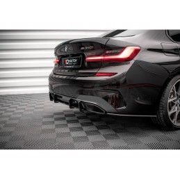 Maxton Street Pro Rear Diffuser BMW 3 M340 G20 / G21 Black, Nouveaux produits maxton-design