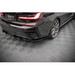 Maxton Street Pro Rear Side Splitters V.1 BMW M340i G20 / G21 Black, Nouveaux produits maxton-design