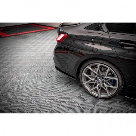 Maxton Street Pro Rear Side Splitters V.2 BMW M340i G20 / G21 Black-Red, Nouveaux produits maxton-design