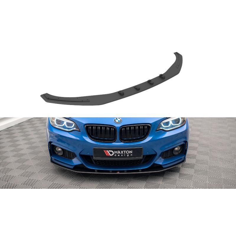 Maxton Street Pro Front Splitter BMW 2 M-Pack F22 Black, Nouveaux produits maxton-design