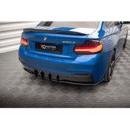 Maxton Street Pro Rear Diffuser BMW 2 M-Pack F22 Black-Red, Nouveaux produits maxton-design