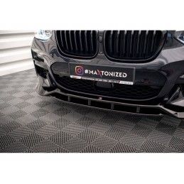 Maxton Front Splitter V.2 BMW X3 M40d / M40i / M-Pack G01 Gloss Black, Nouveaux produits maxton-design