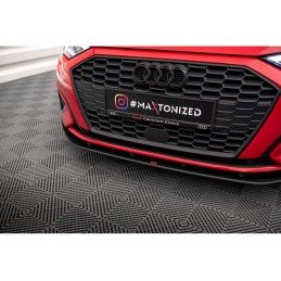 Maxton Street Pro Front Splitter Audi A3 8Y Black-Red, Nouveaux produits maxton-design
