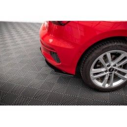 Maxton Street Pro Rear Diffuser Audi A3 Sportback 8Y Black-Red, Nouveaux produits maxton-design