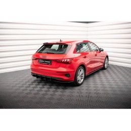 Maxton Street Pro Rear Diffuser Audi A3 Sportback 8Y Red, Nouveaux produits maxton-design