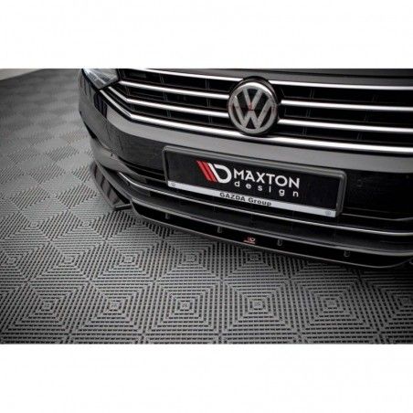 Maxton Front Splitter V.1 Volkswagen Passat B8 Facelift Gloss Black, Nouveaux produits maxton-design