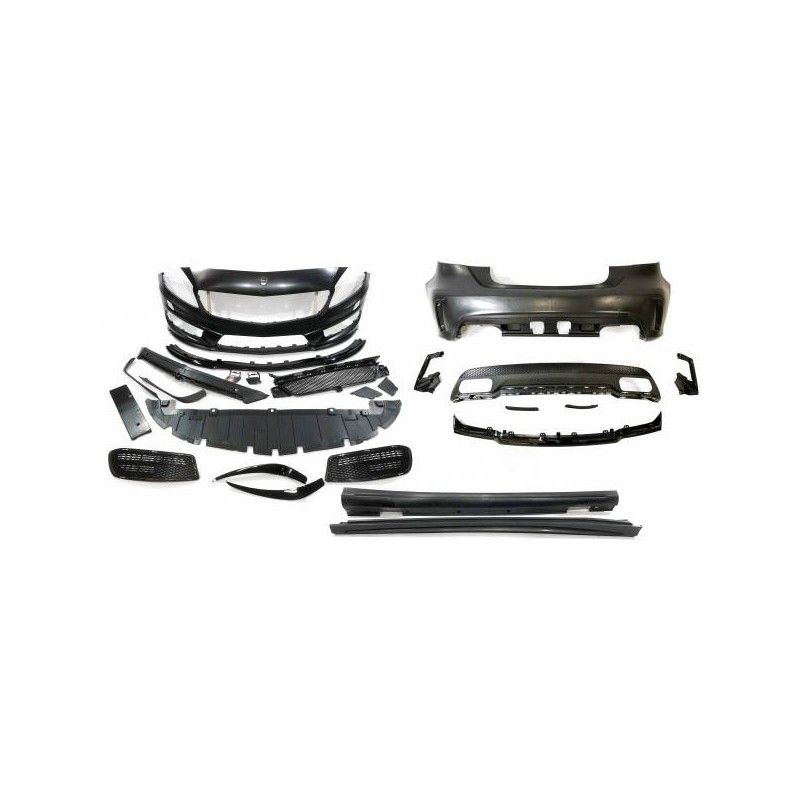 Kit De Carrosserie Mercedes W176 A45 2012-2015 Look AMG Tuyères, Nouveaux produits eurolineas