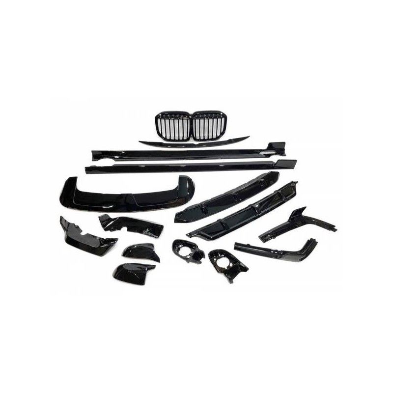 Kit De Carrosserie BMW G07 X7 Noir brillant, Nouveaux produits eurolineas