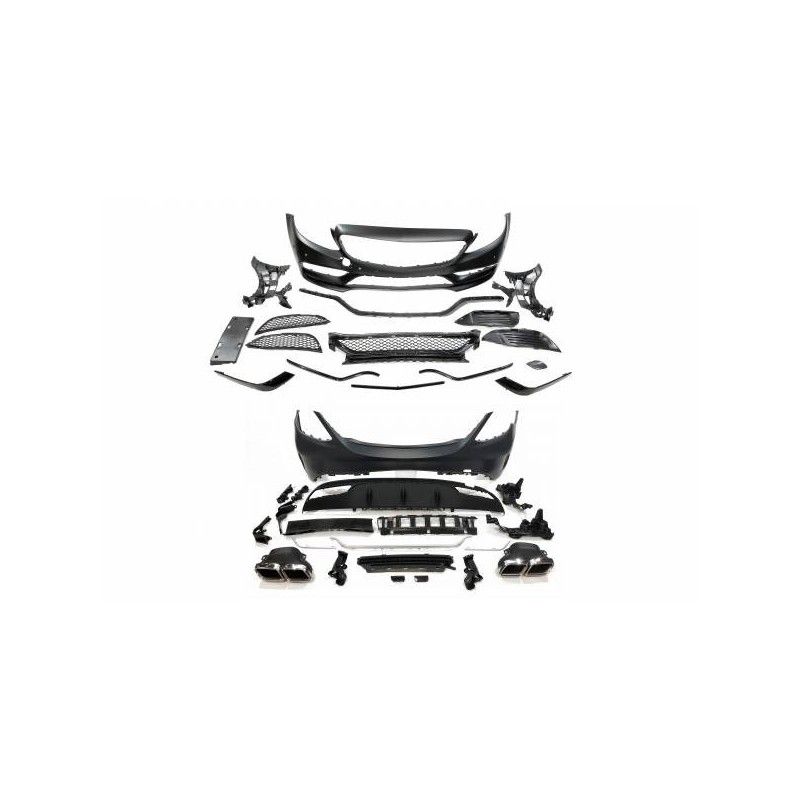 Kit De Carrosserie Mercedes W205 2014-2018 4p Look AMG, Nouveaux produits eurolineas