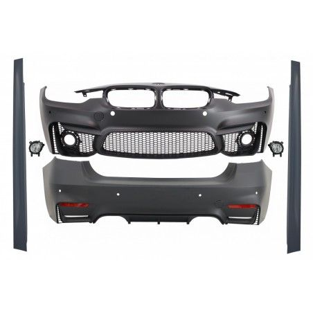 Body Kit suitable for BMW F30 (2011-2019) EVO II M3 CS Design with Fog Light Projectors, Nouveaux produits kitt