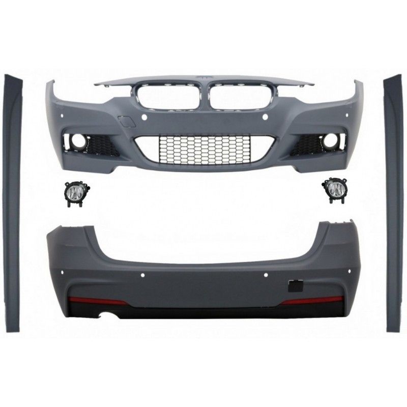 Complete Body Kit suitable for BMW 3 Series F31 (2011-2019) Touring M-Technik Design with Fog Light Projectors, Nouveaux produit