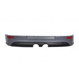 Rear Bumper Extension suitable for VW Golf 5 V (2003-2007) with LED Taillights and Complete Exhaust System R32 Look, Nouveaux pr