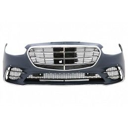 Front Bumper suitable for Mercedes S-Class W223 Limousine (2020-up) Sport Line Design, Nouveaux produits kitt