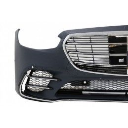 Front Bumper suitable for Mercedes S-Class W223 Limousine (2020-up) Sport Line Design, Nouveaux produits kitt