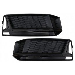 Bumper Lower Grille Side Grilles suitable for Audi A4 B9 Sedan Avant S-Line (2016-2018) RS4 Design Black Edition, Nouveaux produ