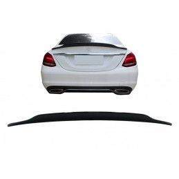 Trunk Spoiler Wing suitable for Mercedes C-Class W205 (2014-2020) Dynamic Sport Design Piano Black, Nouveaux produits kitt