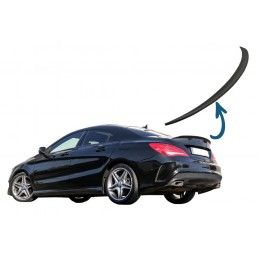 Trunk Boot Lid Spoiler suitable for Mercedes CLA C117 W117 (2013-2018) Matte Black, Nouveaux produits kitt