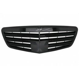 Front Grille suitable for Mercedes S-Class W221 Facelift (2010-2013) S65 Design Piano Black, Nouveaux produits kitt
