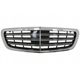 Front Grille suitable for Mercedes S-Class W222 (2014-08.2020) Chrome, Nouveaux produits kitt