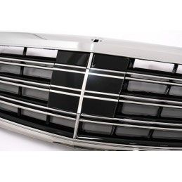 Front Grille suitable for Mercedes S-Class W222 (2014-08.2020) Chrome, Nouveaux produits kitt