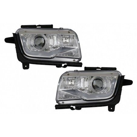LED DRL Headlights suitable for Chevrolet Camaro MK 5 Non-Facelift (2009-2013) Chrome, Nouveaux produits kitt