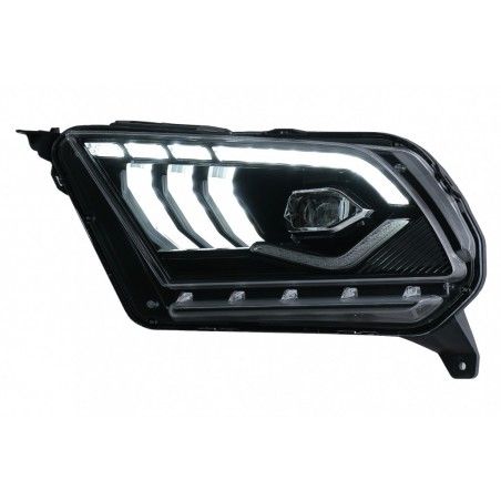 Full LED Headlights suitable for Ford Mustang V (2010-2014) with Dynamic Sequential Turning Light, Nouveaux produits kitt
