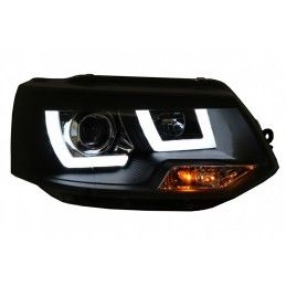 LED DRL Headlights suitable for VW Transporter T5 Multivan Facelift (2010-2015) U Tube Xenon Look, Nouveaux produits kitt