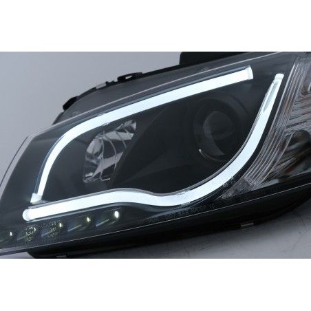LED DRL Headlights suitable for Audi A3 8P (05.2003-03.2008) Black, Nouveaux produits kitt