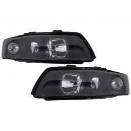 Headlights suitable for AUDI A4 B6 (2000-2004) RHD / LHD Black, Nouveaux produits kitt
