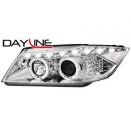 DAYLINE headlights suitable for BMW E90 05+_2 halo rims_drl optic_LED_chr, Nouveaux produits kitt