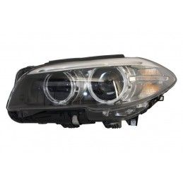 Headlights Full LED Bi-Xenon Angel Eyes suitable for BMW 5 Series F10 F11 (2011-2013) LCI Facelift Look, Nouveaux produits kitt