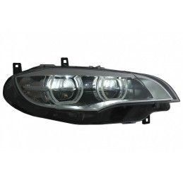 LED Headlights Xenon Angel Eyes 3D Dual Halo Rims suitable for BMW X6 E71 (2008-2012), Nouveaux produits kitt