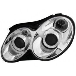 Headlights suitable for MERCEDES Benz CLK W209 (2003-2008) Chrome, Nouveaux produits kitt