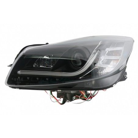 LED DRL Headlights suitable for Opel Insignia (2008-2012) Daytime Running Lights Black, Nouveaux produits kitt