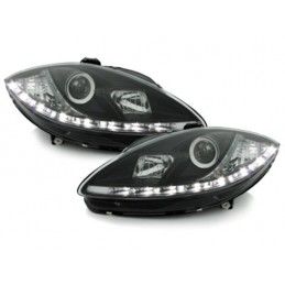 D-LITE headlights suitable for SEAT Leon 1P daytime running light_black, Nouveaux produits kitt