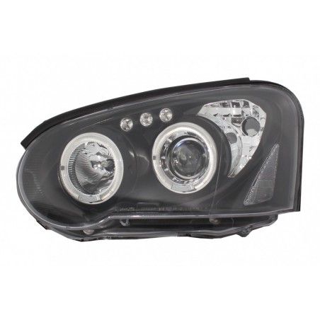 Headlights Angel Eyes suitable for Subaru Impreza II GD (2003-2005) Black, Nouveaux produits kitt
