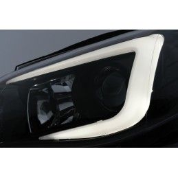 LED Tube Light Headlights suitable for Subaru Impreza III GH (2007-2012) Black, Nouveaux produits kitt