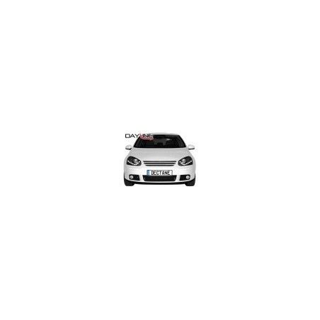DAYLINE headlights suitable for VW Golf V 03-09_drl optic_HID_black, Nouveaux produits kitt