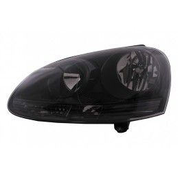 Headlights suitable for VW Golf 5 V (10.2003-2009) Jetta (2005-2010) All Black, Nouveaux produits kitt