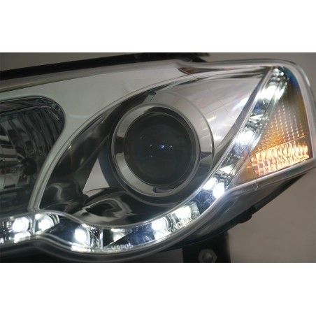 LED Headlights suitable for VW Passat B6 3C (03.2005-2010) Chrome, Nouveaux produits kitt