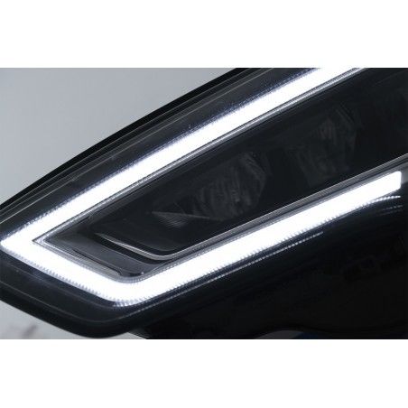 Full LED Headlights suitable for Audi A3 8V Pre-Facelift (2013-2016) Upgrade for Xenon with Sequential Dynamic Turning Lights, N