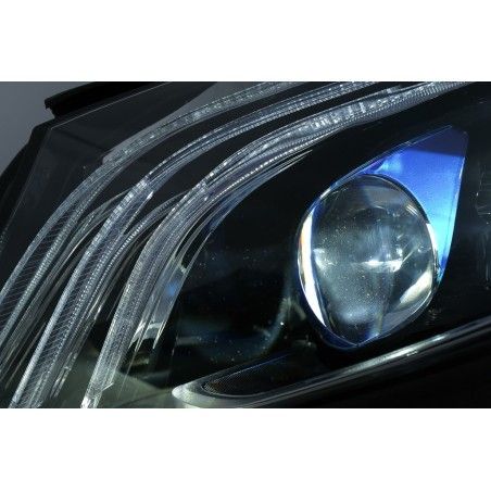 Full LED Headlights suitable for Mercedes C-Class W205 S205 (2014-2020) LHD W222 Design, Nouveaux produits kitt
