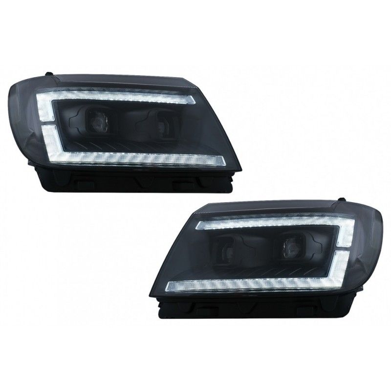 LED Headlights suitable for VW Crafter II SY SZ (2017-Up) Black Dynamic Sequential Turning Signal, Nouveaux produits kitt