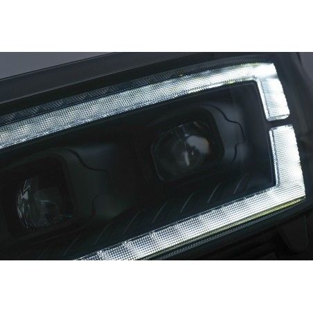 LED Headlights suitable for VW Crafter II SY SZ (2017-Up) Black Dynamic Sequential Turning Signal, Nouveaux produits kitt