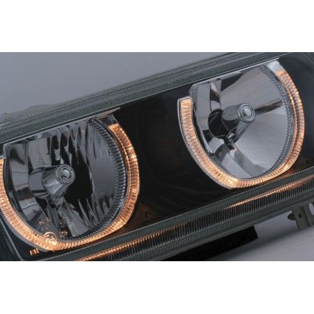 Angel Eyes Headlights suitable for VW Passat B4 (1993-1997) Black Edition, Nouveaux produits kitt