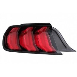 Full LED Taillights suitable for Ford Mustang VI S550 (2015-2019) Red with Dynamic Sequential Turning Lights, Nouveaux produits 