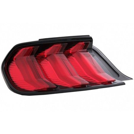 Full LED Taillights suitable for Ford Mustang VI S550 (2015-2019) Red with Dynamic Sequential Turning Lights, Nouveaux produits 